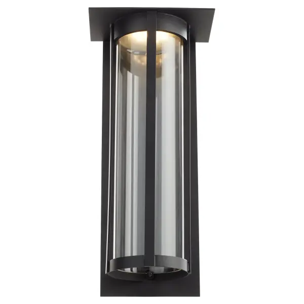 Abram 18" Outdoor Lantern in Black - Image 4