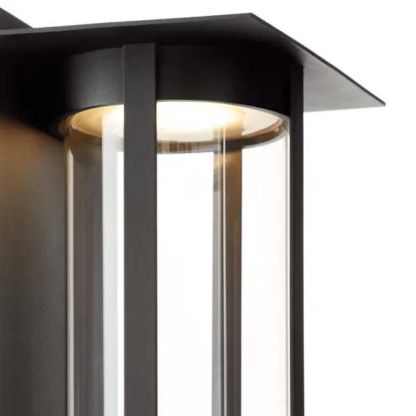 Abram 24" Outdoor Lantern in Black - Image 5