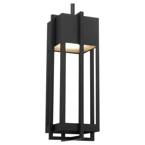 Al Fresco 18" Outdoor Pendant in Textured Black - Image 3