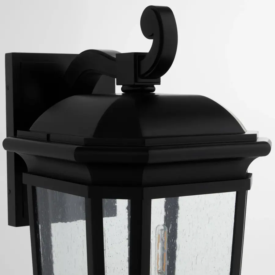 Murphy 3-Light 14" Outdoor Lantern in Matte Black - Image 3
