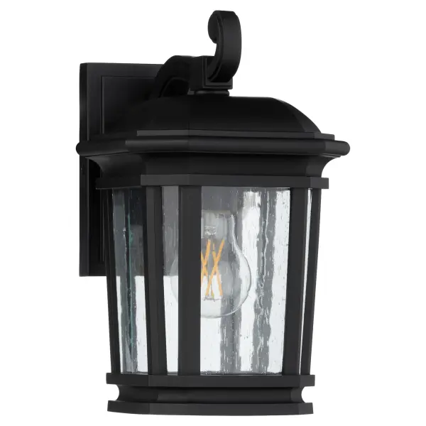 Murphy 1-Light 6" Outdoor Lantern in Matte Black - Image 1