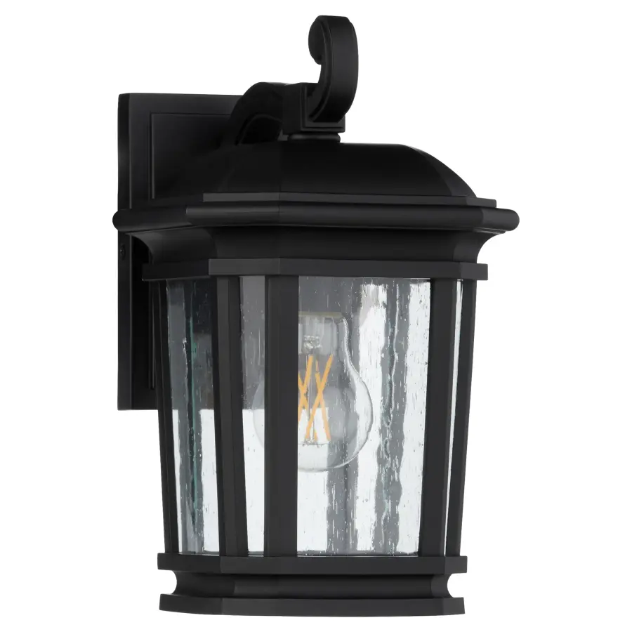 Murphy 1-Light 6" Outdoor Lantern in Matte Black - Image 1