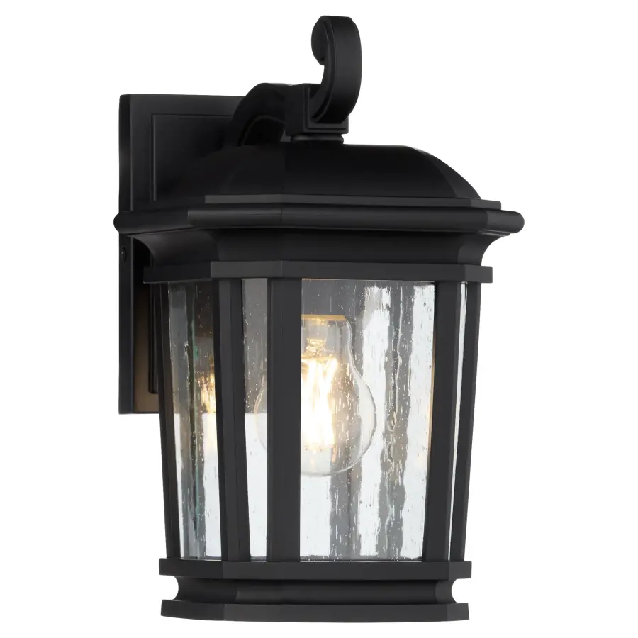 Murphy 1-Light 6" Outdoor Lantern in Matte Black - Image 2