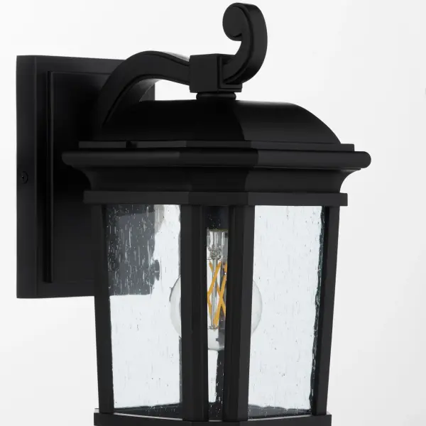 Murphy 1-Light 6" Outdoor Lantern in Matte Black - Image 3