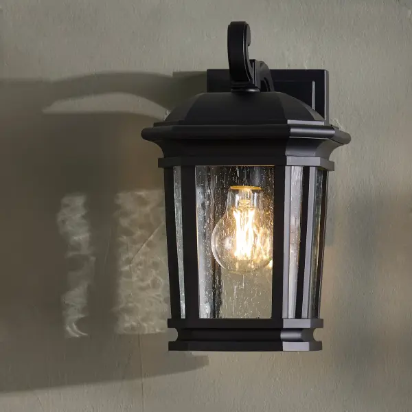 Murphy 1-Light 6" Outdoor Lantern in Matte Black - Image 6
