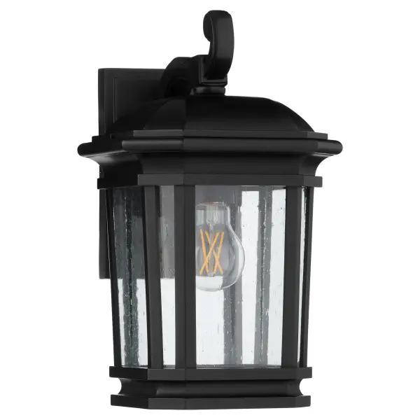 Murphy 1-Light 7" Outdoor Lantern in Matte Black - Image 1