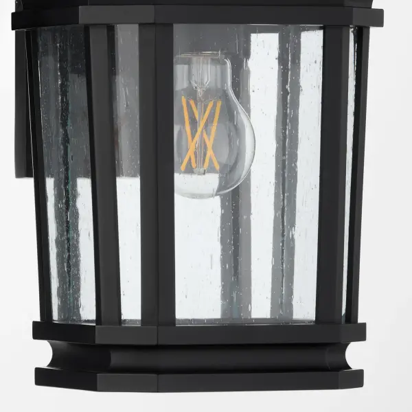 Murphy 1-Light 7" Outdoor Lantern in Matte Black - Image 4