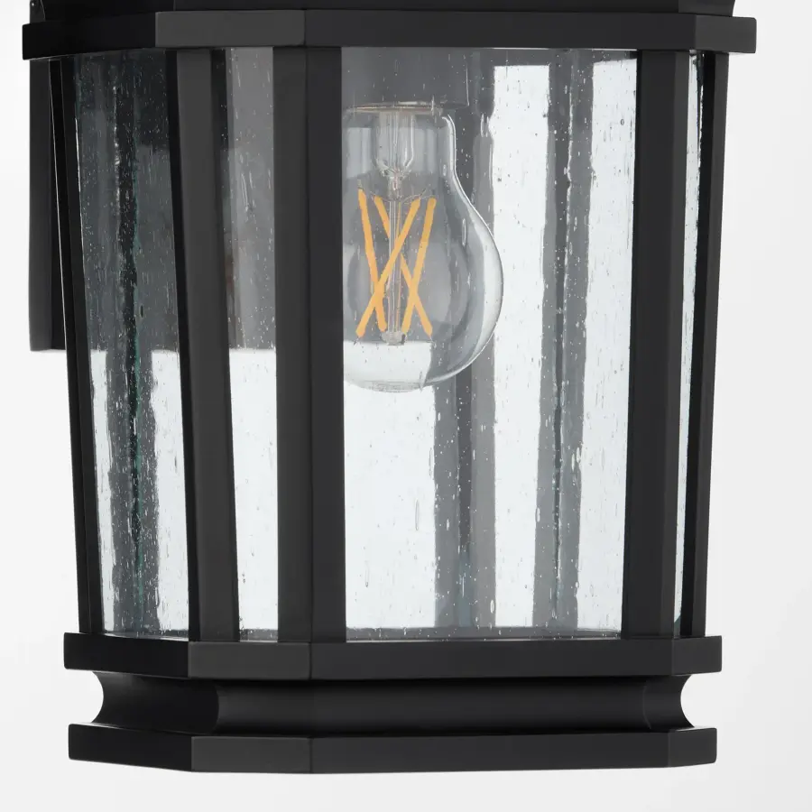 Murphy 1-Light 7" Outdoor Lantern in Matte Black - Image 4