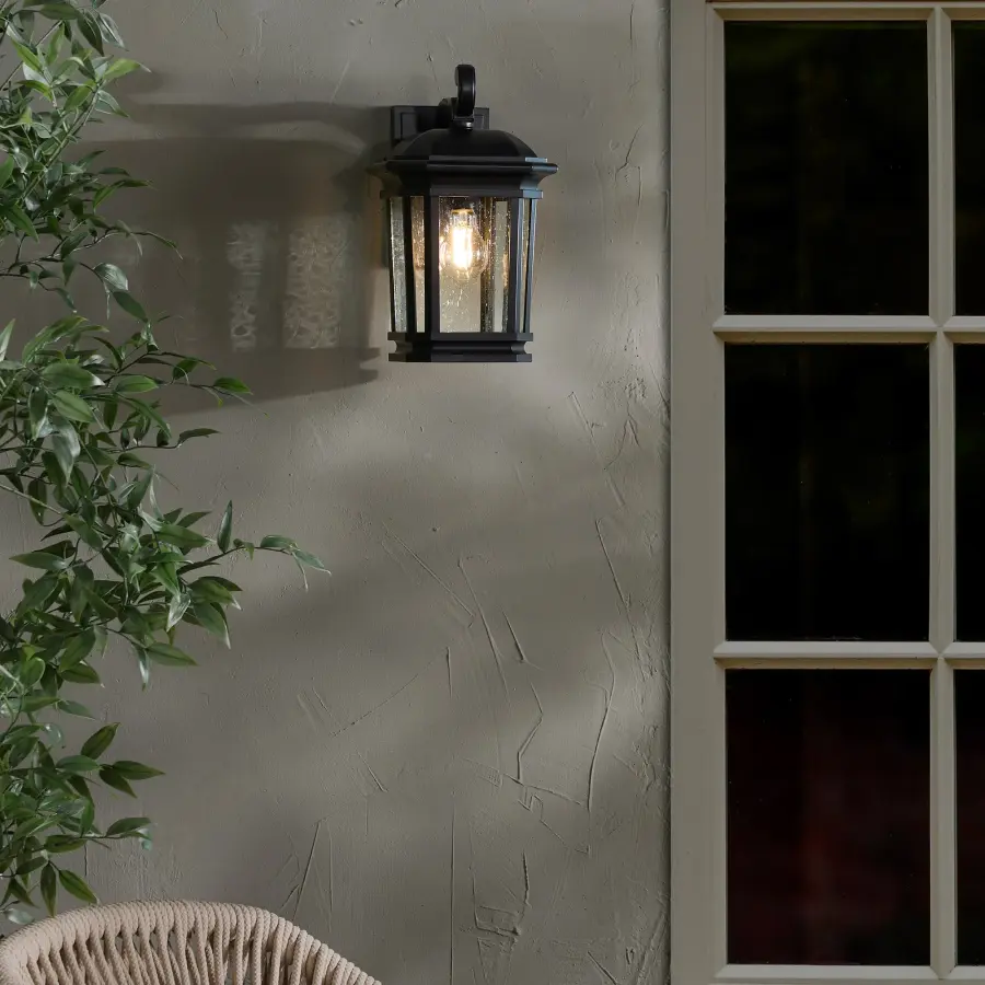 Murphy 1-Light 7" Outdoor Lantern in Matte Black - Image 5