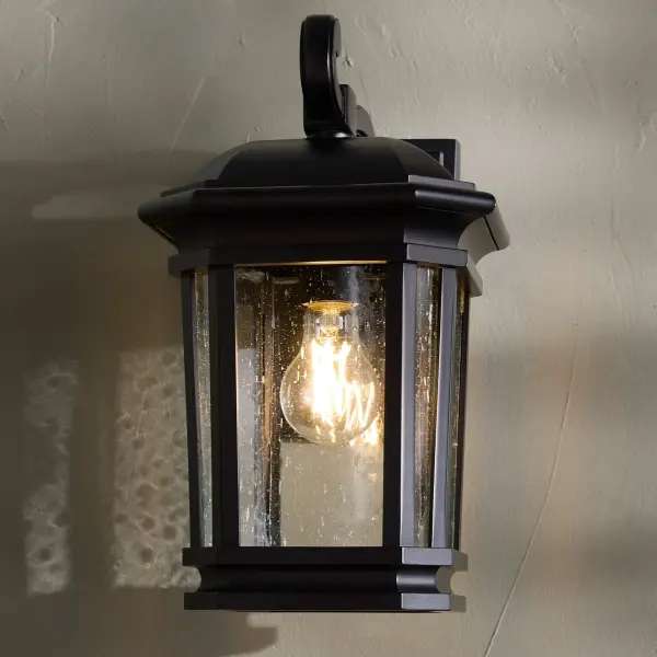 Murphy 1-Light 7" Outdoor Lantern in Matte Black - Image 7