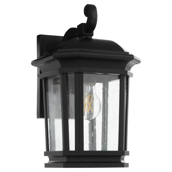 The Murphy lantern combines traditional design with marine-grade construction, making it ideal for coastal and outdoor environments. Its compact 8" size and matte black finish offer versatile styling that complements any exterior.