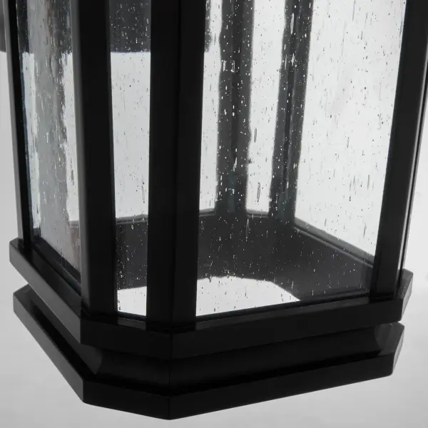 Murphy 8" Outdoor Wall Lantern in Matte Black - Image 3