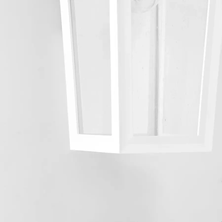 Bravo 15" Outdoor Wall Lantern in White - Image 4
