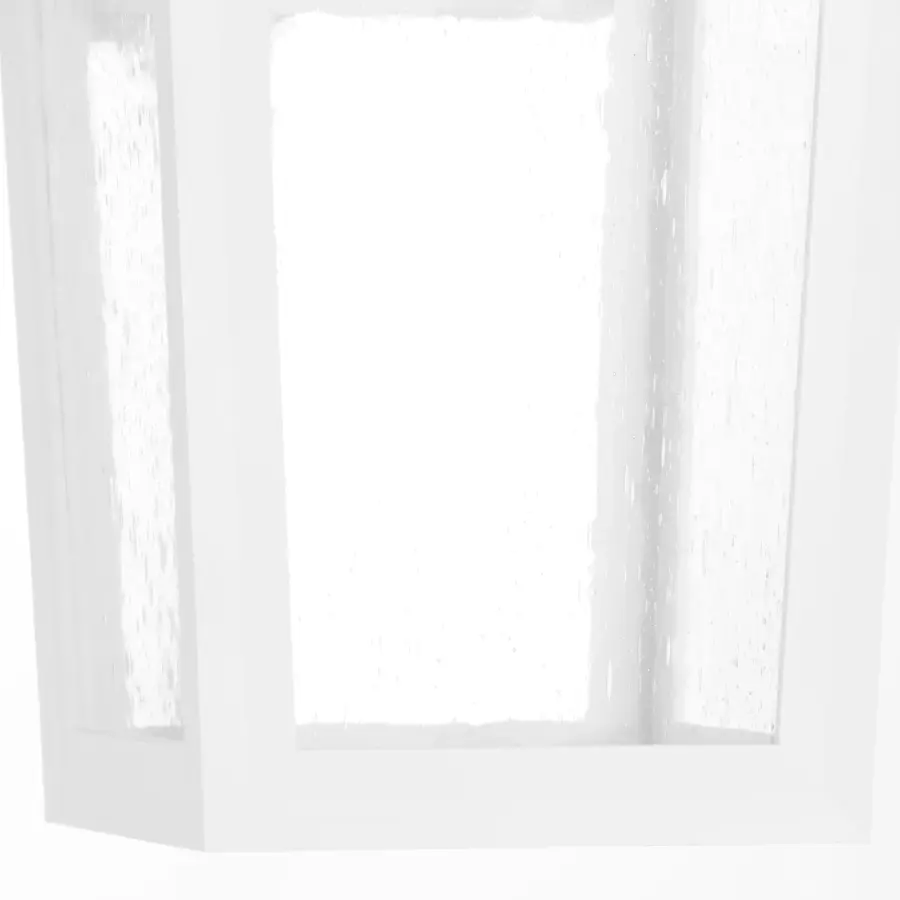 Bravo 18" Outdoor Wall Lantern in White - Image 3
