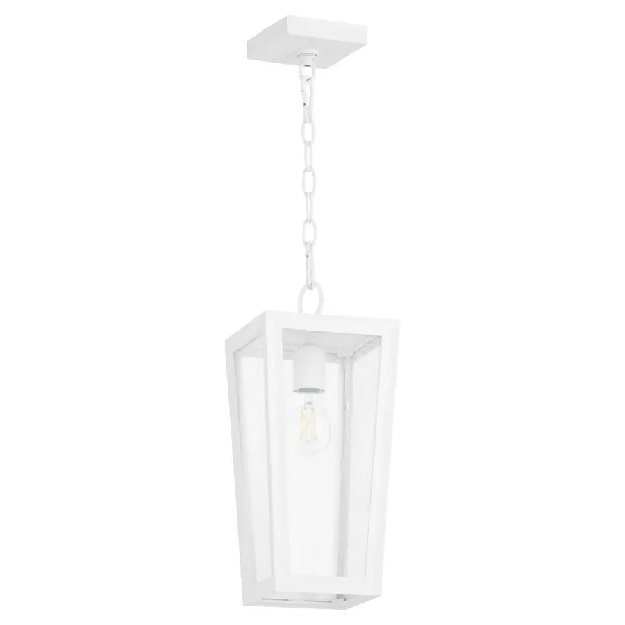 Bravo 15" Black Outdoor Pendant Light - Image 1