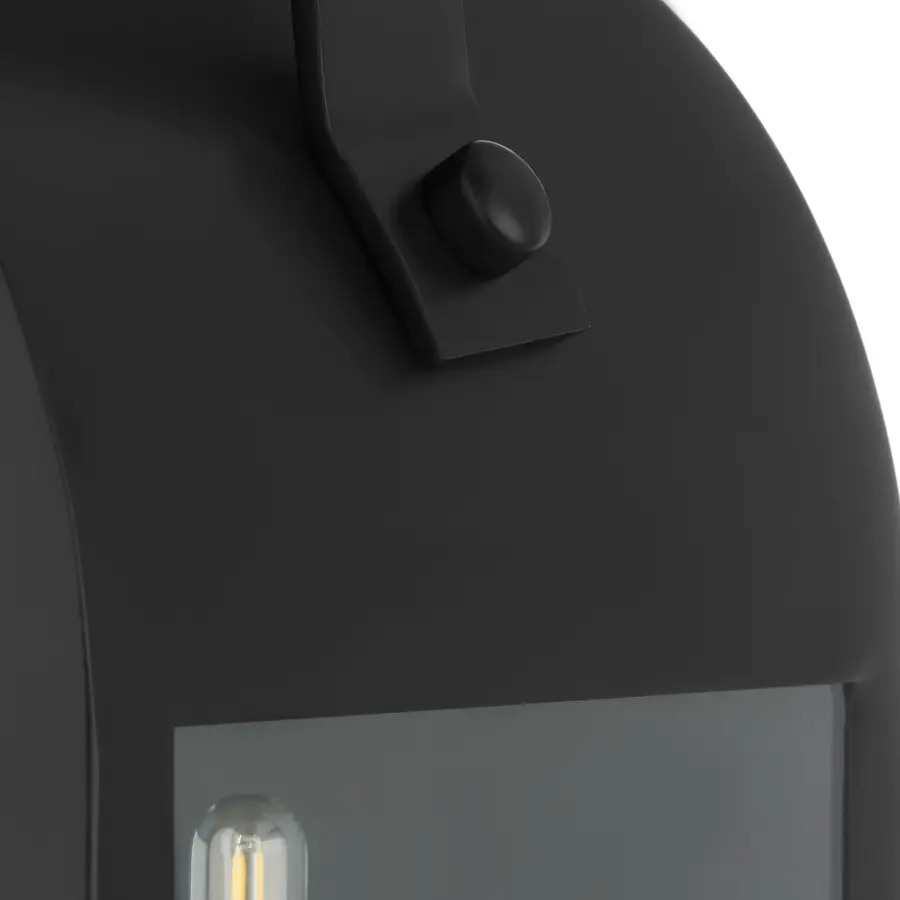 Rossi 30" Outdoor Lantern in Matte Black - Image 4