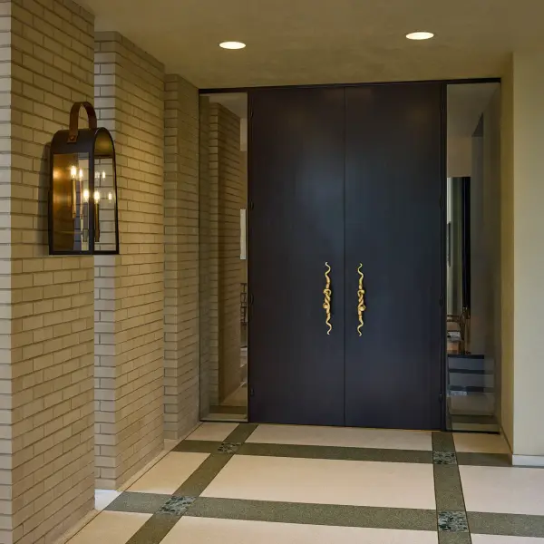 Rossi 30" Outdoor Lantern in Matte Black - Image 6