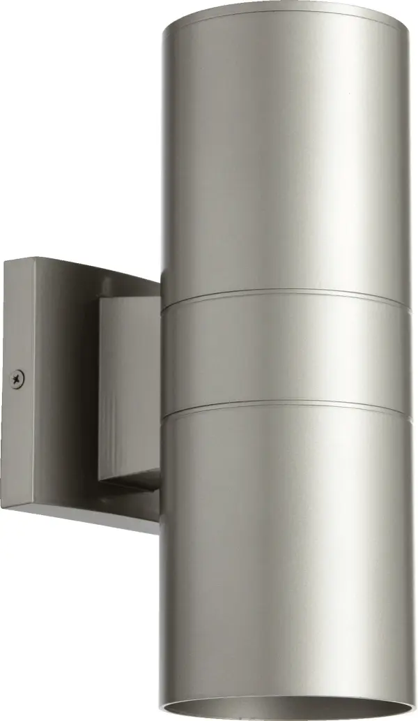 Cylinder 12" 2-Light Outdoor Wall Light