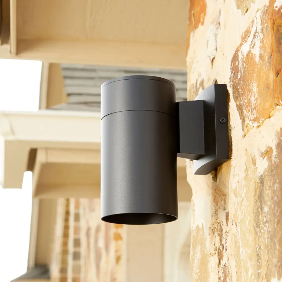 Cylinder 8" Outdoor Wall Light - Image 2