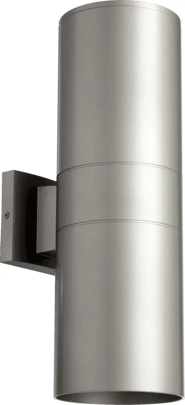 Cylinder 17" 2-Light Outdoor Wall Light