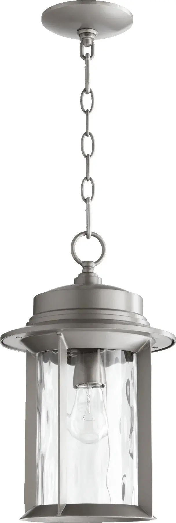 Charter 16" Outdoor Pendant in Graphite - Image 1