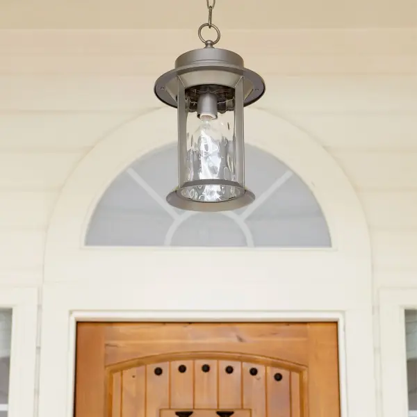 Charter 16" Outdoor Pendant in Graphite - Image 3