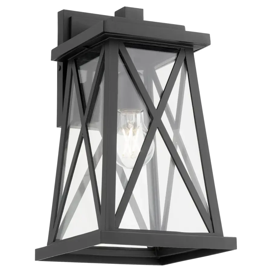Artesno 14" Outdoor Lantern in Textured Black - Image 2