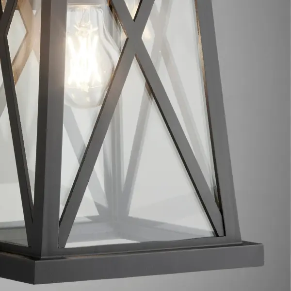 Artesno 14" Outdoor Lantern in Textured Black - Image 3