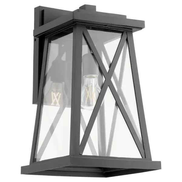 The Artesno 16" lantern combines timeless X-brace design with marine/coastal-grade construction, making it ideal for harsh outdoor environments. Its textured black finish and traditional styling add sophisticated charm to any exterior space.