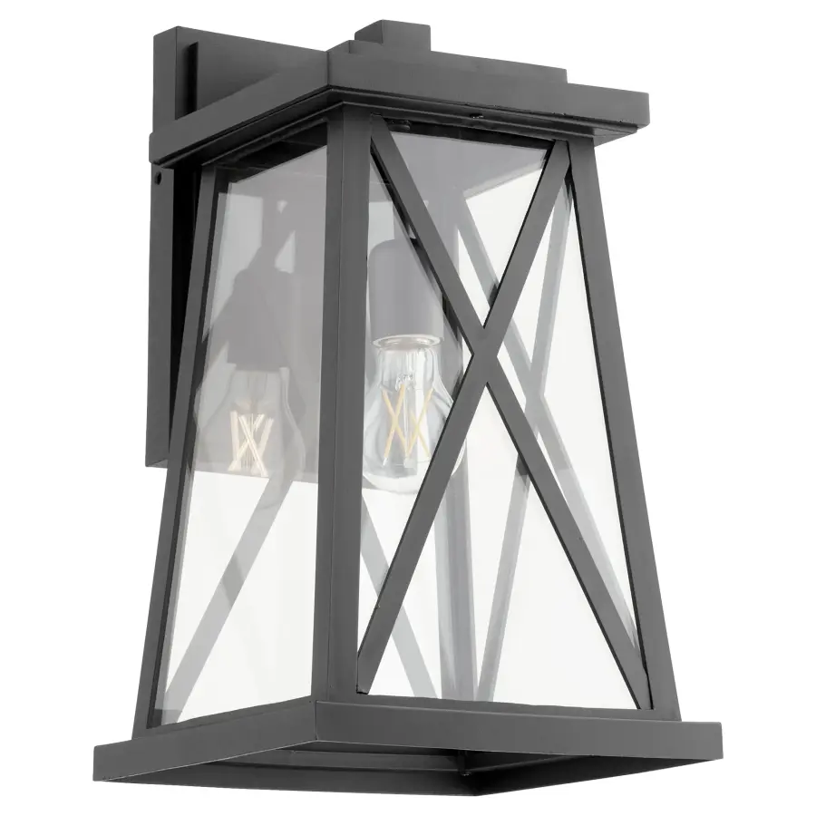 Artesno 16" Outdoor Lantern in Textured Black - Image 1