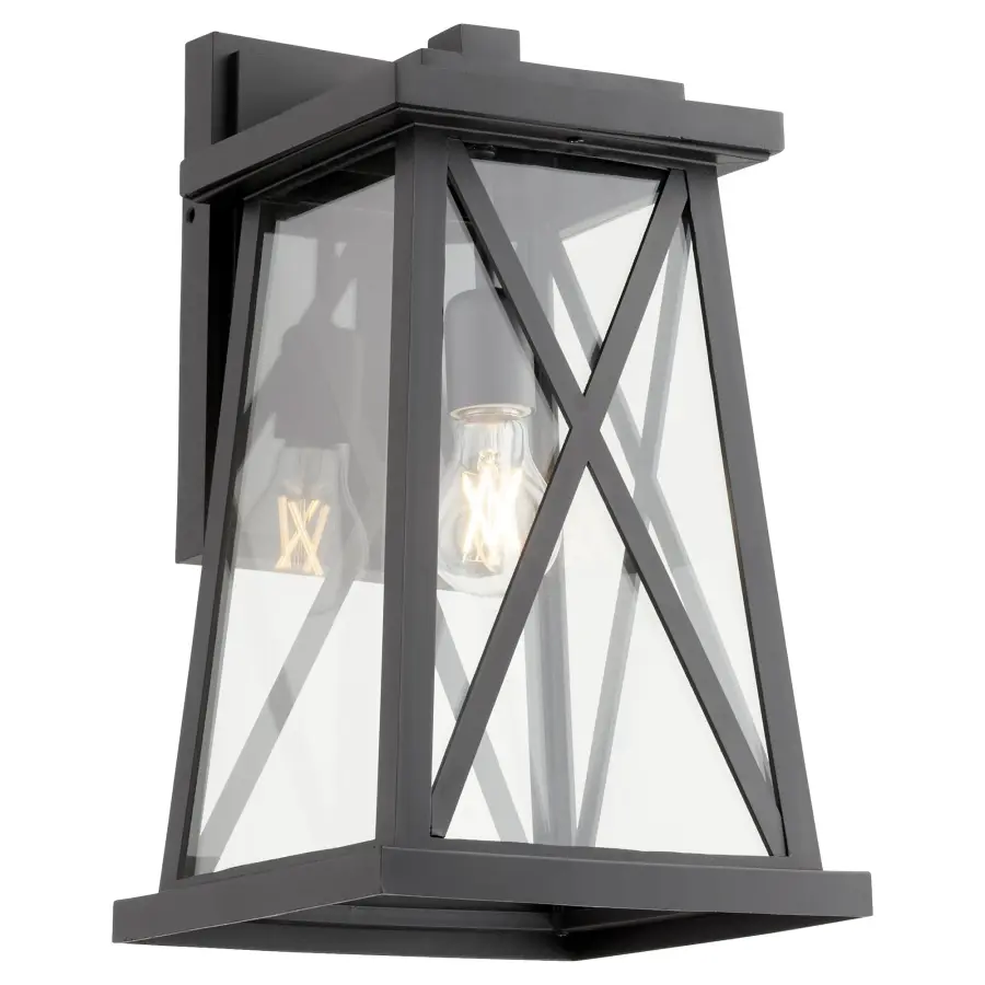 Artesno 16" Outdoor Lantern in Textured Black - Image 2