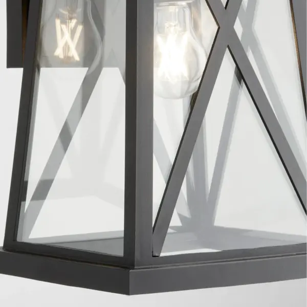 Artesno 16" Outdoor Lantern in Textured Black - Image 3