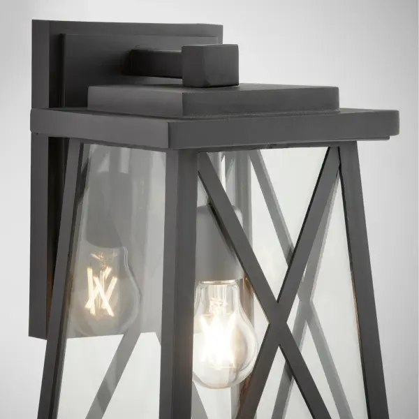 Artesno 16" Outdoor Lantern in Textured Black - Image 4