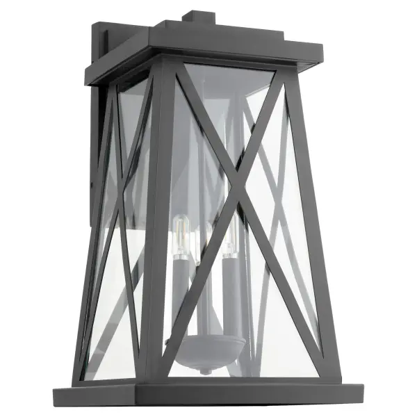Artesno 22" Outdoor Lantern in Textured Black - Image 1