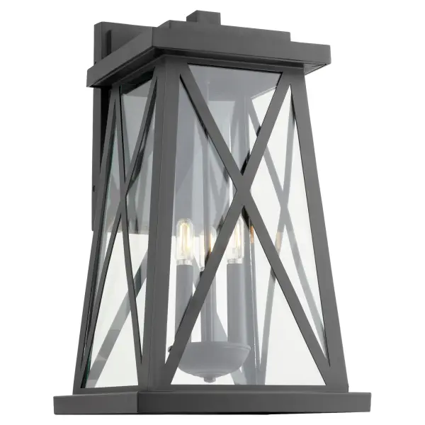Artesno 22" Outdoor Lantern in Textured Black - Image 2