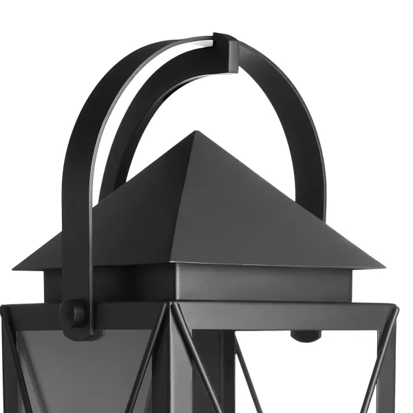 Mystic 25" Outdoor Wall Lantern in Matte Black - Image 3
