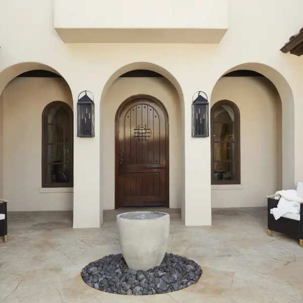 Mystic 30" 4-Light Outdoor Wall Lantern in Matte Black - Image 8
