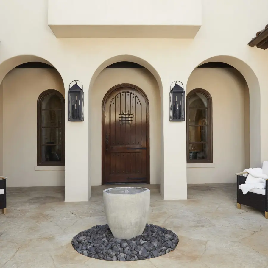 Mystic 30" 4-Light Outdoor Wall Lantern in Matte Black - Image 8