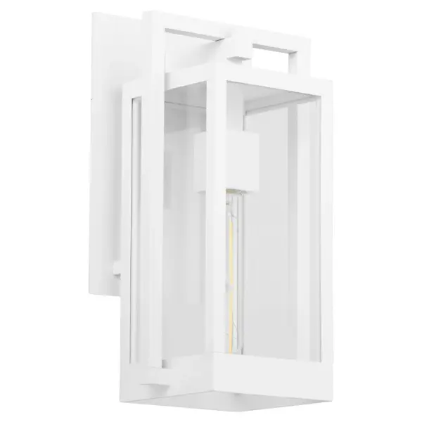 Marco 15" Outdoor Lantern in White - Image 1