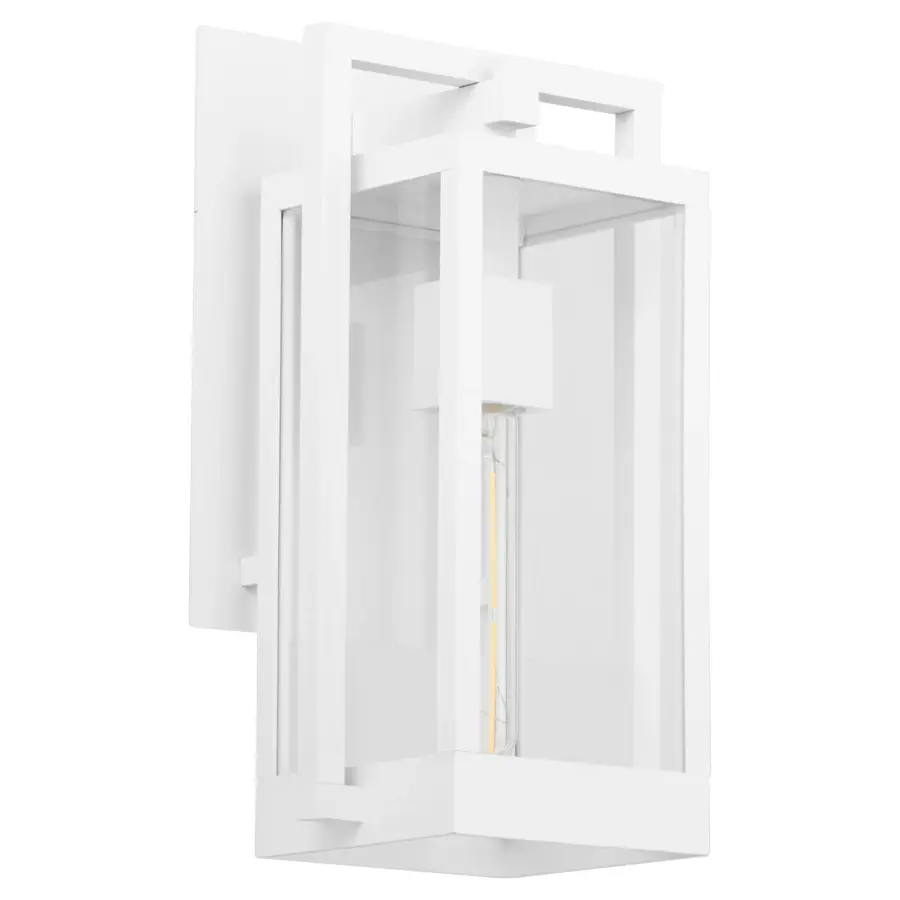 Marco 15" Outdoor Lantern in White - Image 1
