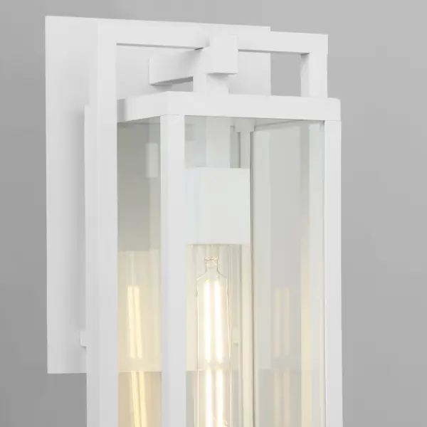 Marco 15" Outdoor Lantern in White - Image 3