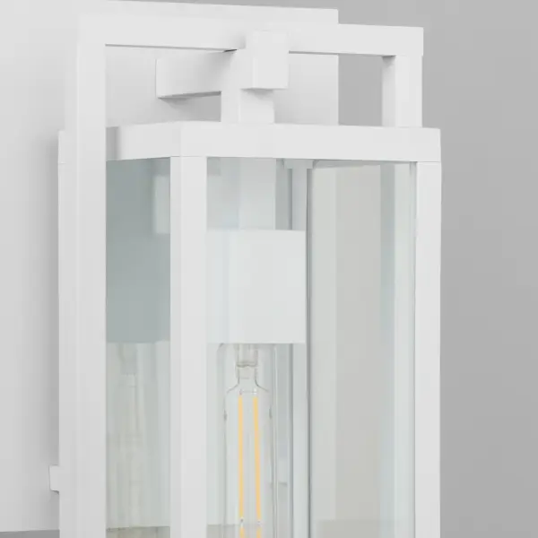 Marco 15" Outdoor Lantern in White - Image 4