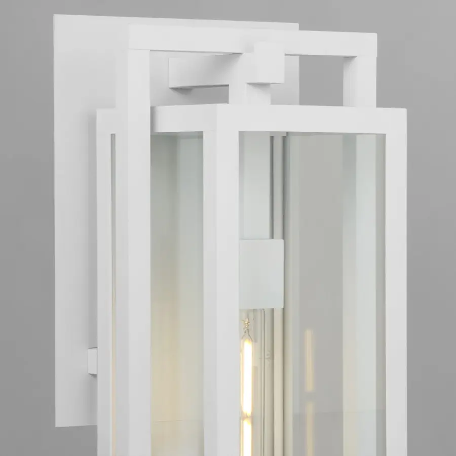 Marco 18" Outdoor Lantern in White - Image 5