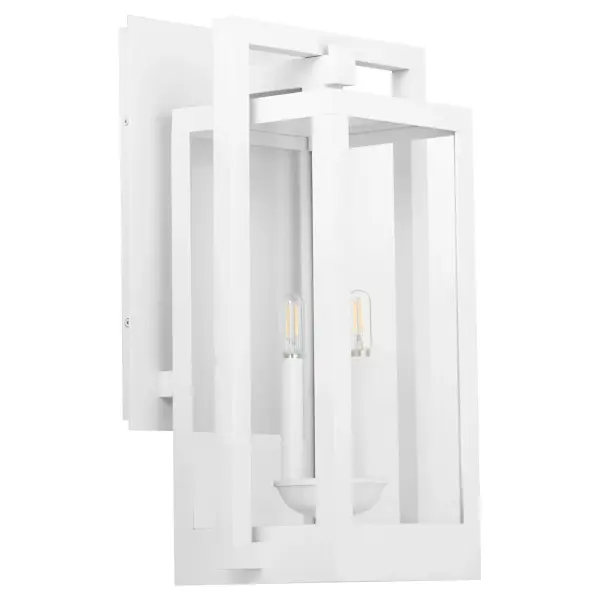 Marco 22" Outdoor Lantern in White - Image 1