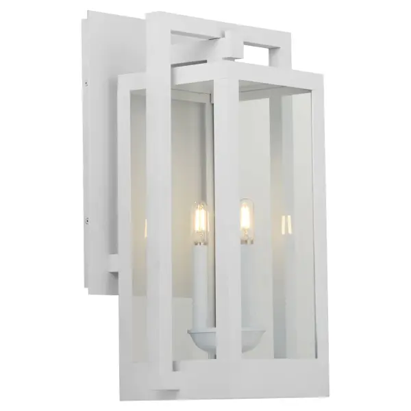 Marco 22" Outdoor Lantern in White - Image 2