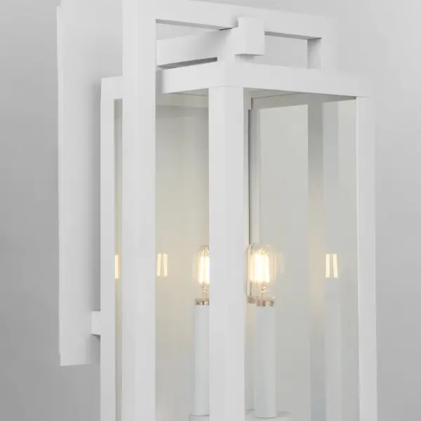 Marco 22" Outdoor Lantern in White - Image 3