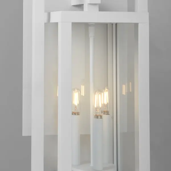 Marco 22" Outdoor Lantern in White - Image 4