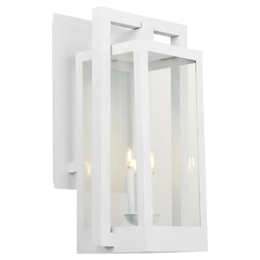 Marco 30" 4-Light Outdoor Lantern in White - Image 2