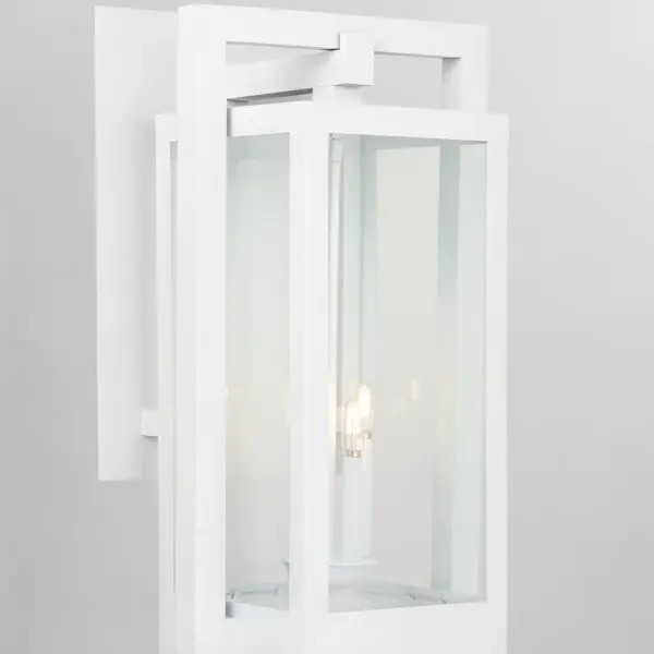 Marco 30" 4-Light Outdoor Lantern in White - Image 3