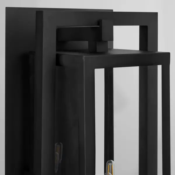 Marco 30" 4-Light Outdoor Lantern in Textured Black - Image 4